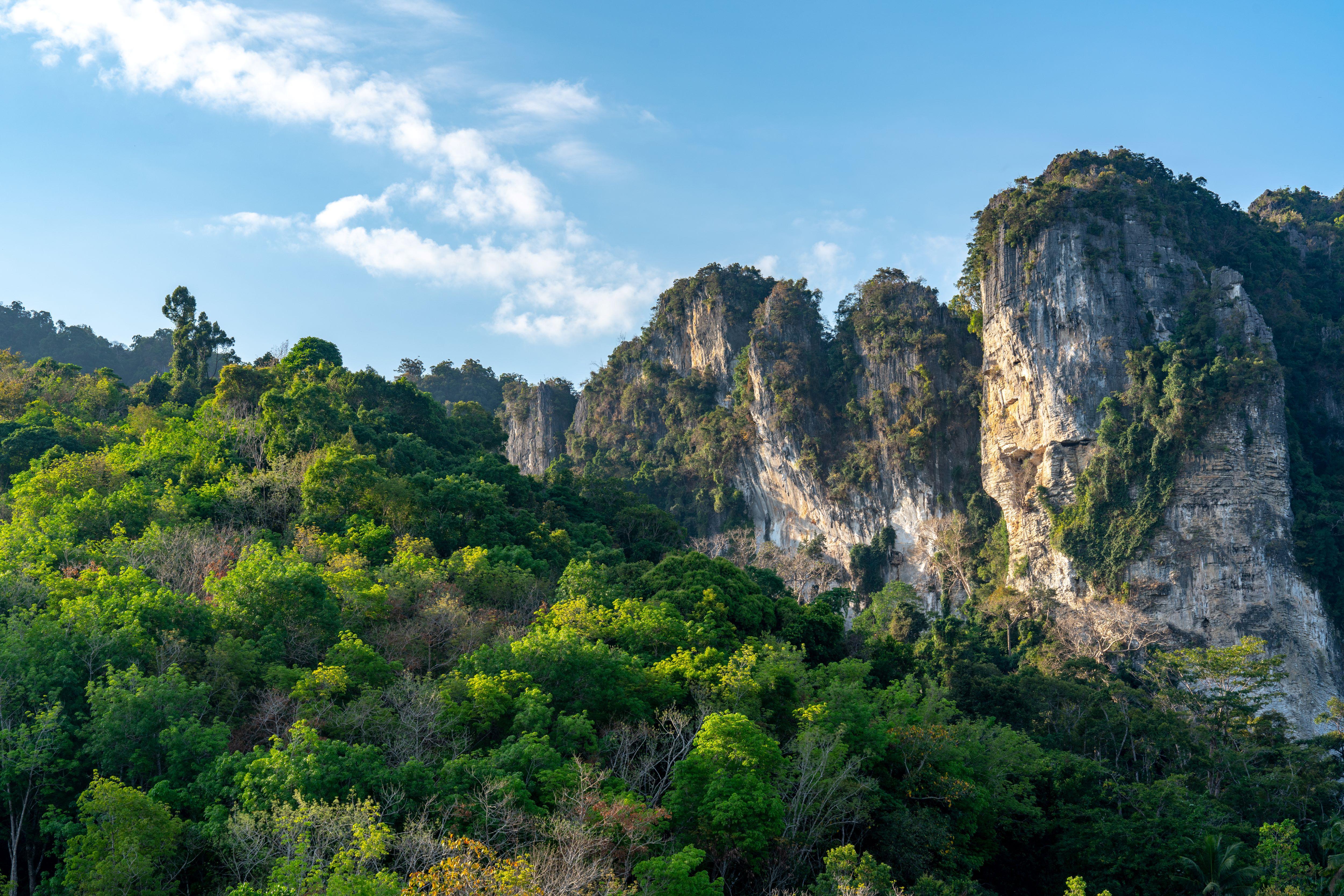Anana Ecological Resort Krabi - Sha Extra Plus Ao Nang Dış mekan fotoğraf The limestone karst formations of the park
