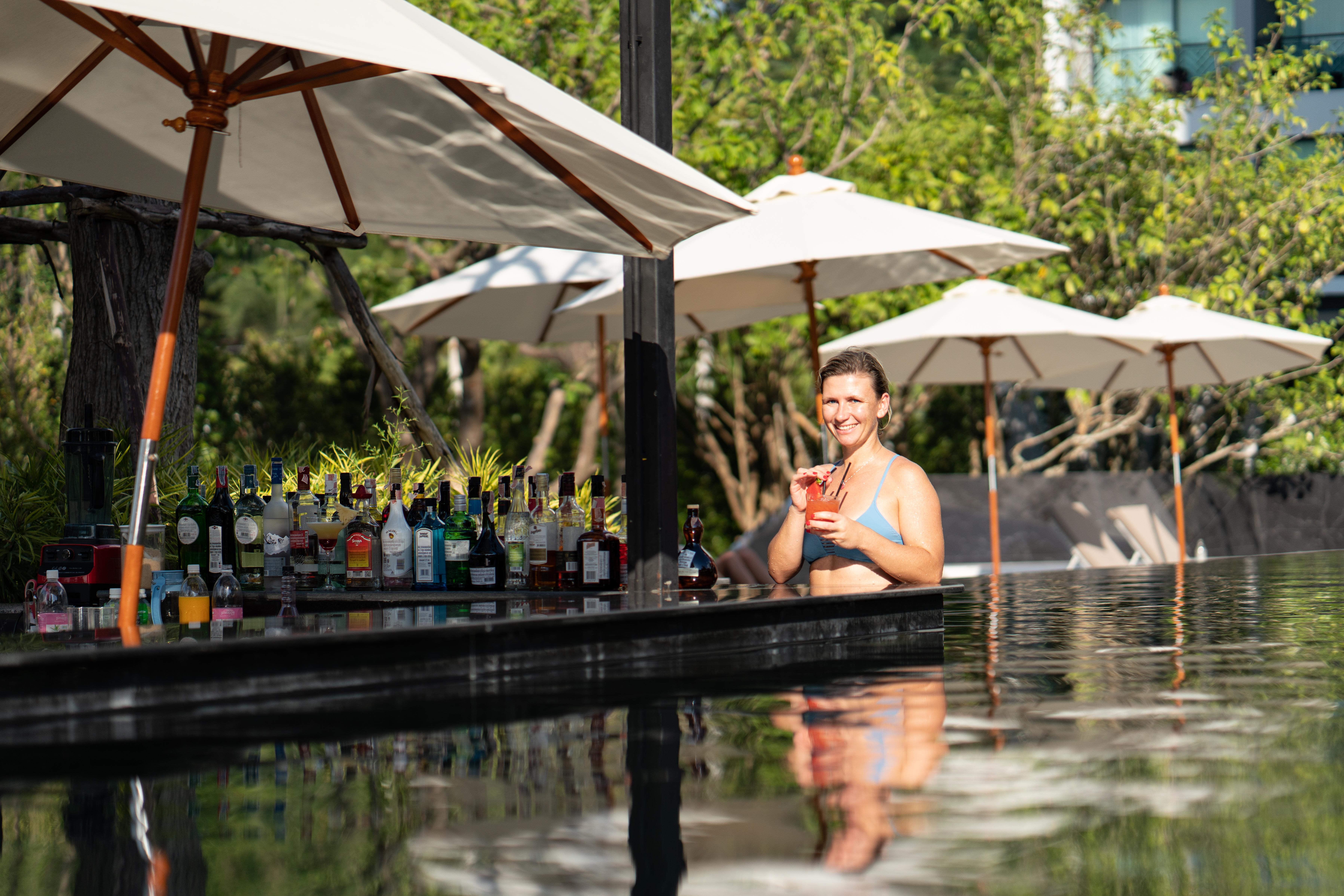 Anana Ecological Resort Krabi - Sha Extra Plus Ao Nang Dış mekan fotoğraf The bar at the WET pool