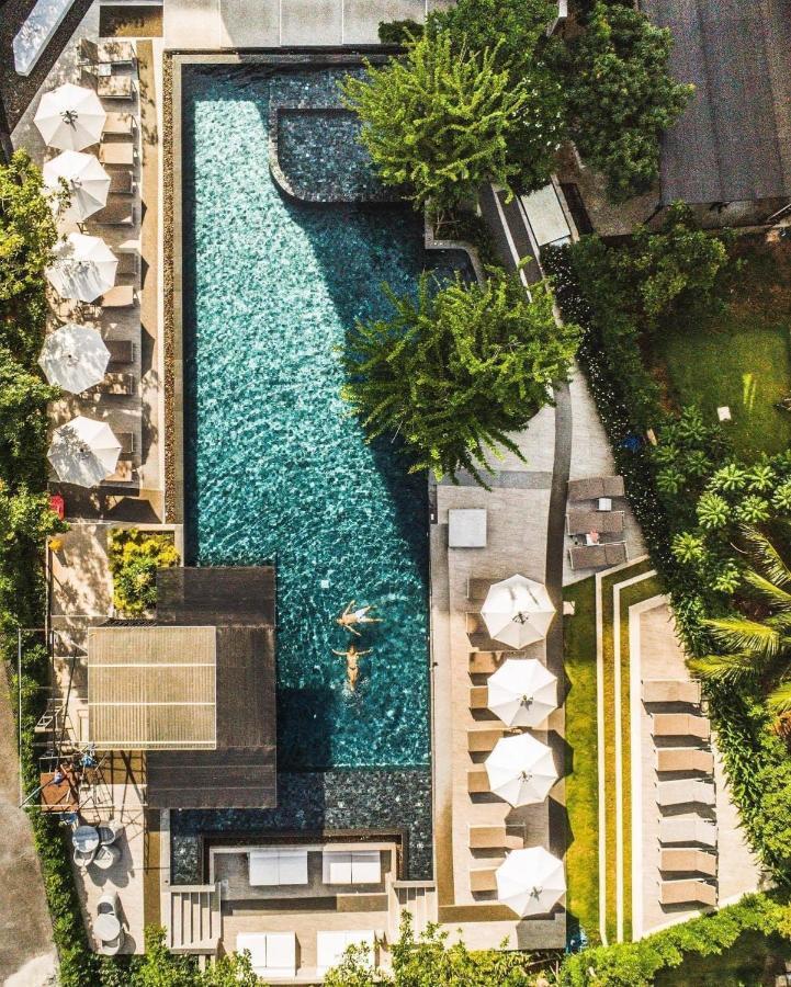 Anana Ecological Resort Krabi - Sha Extra Plus Ao Nang Dış mekan fotoğraf Aerial view of the pool at the hotel